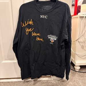 NY Knicks MSG one night only Astroworld Long Sleeve Shirt